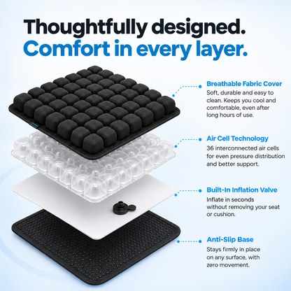 AirFlex Seat Cushion – Say Goodbye to Sitting Discomfort