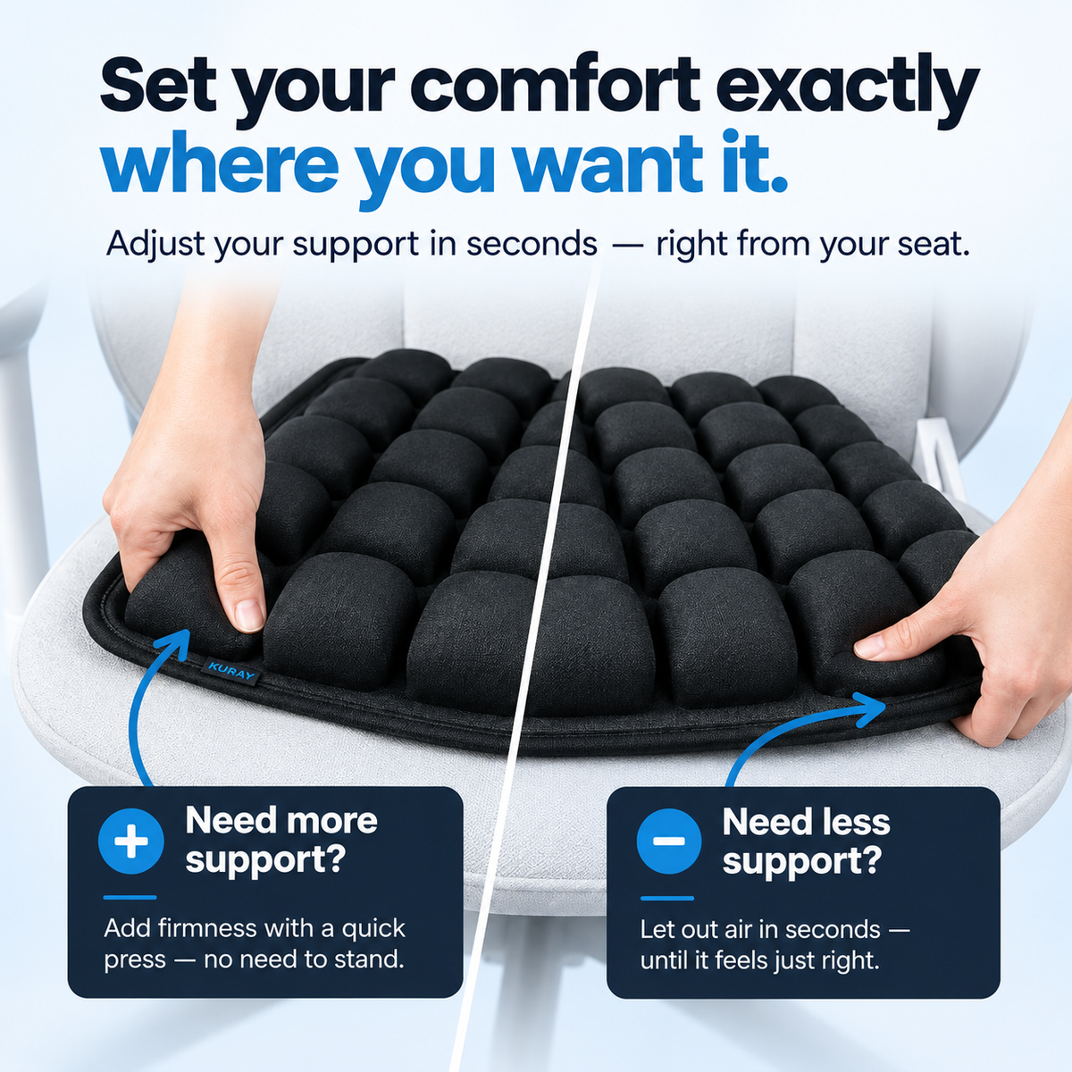AirFlex Seat Cushion – Say Goodbye to Sitting Discomfort